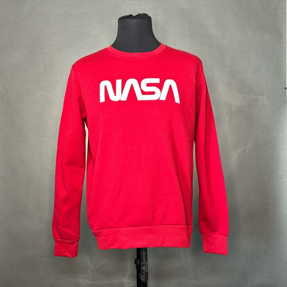 Shein Men Letter Graphic 100% Polyester Long Sleeve Tee Size Small